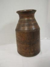Old Wood Milk Jug from the Himalayan Mountains