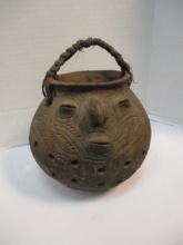 Vintage New Guinea Clay Smoking Pot