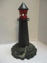 Handpainted Cast Iron Lighthouse