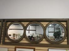 Uttermost Metal Frame 3 Concentrical Beveled Mirror