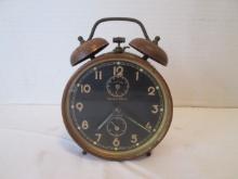 Vintage Guild-Hall German Movement Wind-Up Alarm Clock
