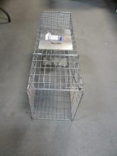 Medium Animal Trap Chrome Metal Cage