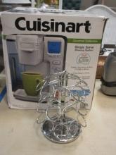 Cuisinart Gourmet Collection Single Serve Brewing System and Pod Carousal