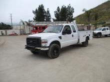 2008 Ford F350 XL SD Extended-Cab Utilty Truck,