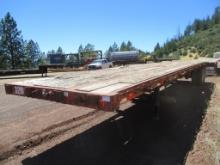 1985 Great Dane T/A Flatbed Trailer,