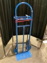 Hand Cart / Furniture Dolly in Blue - All Metal - See pics