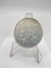 Antique 1923-D Better date Peace Dollar silver coin