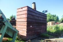 All Steel 5ft x 15ft x 9ft 6inch deep, Pallet Dip Tank w/Cage and Hoisting