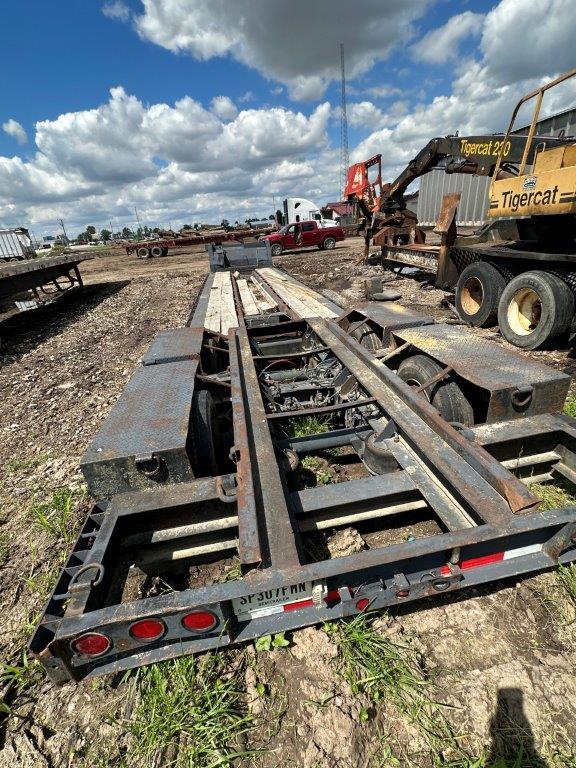 2001 Waltron 54' Tandem Axle, Detachable Lowboy Trailer, 102" W x 30' Deck