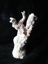 Artisan Clay Sculpture-Deserted Tree by Maria Claro -Chapel Hill Native