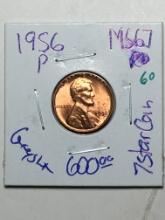 1956 P Lincoln Wheat Cent