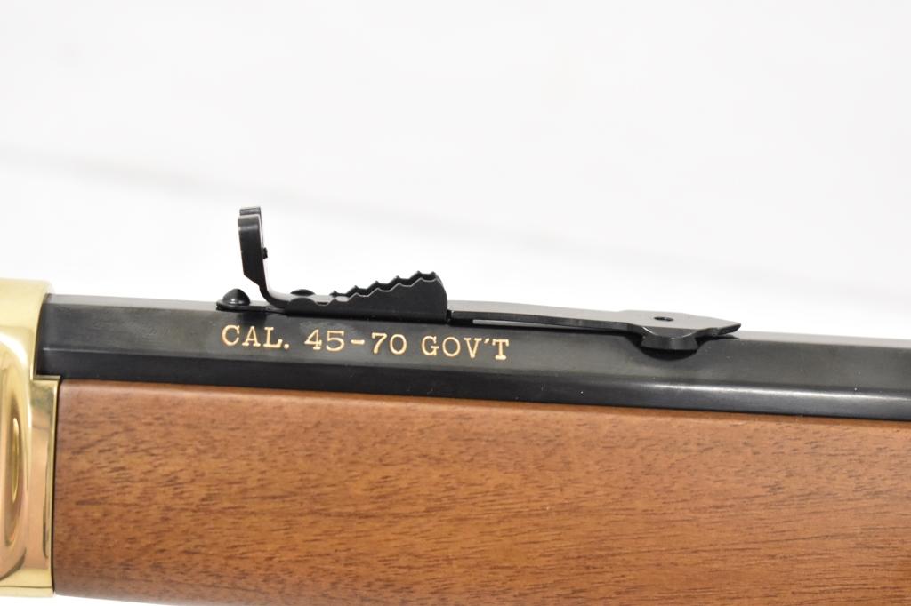 Gun. Henry Model HOIOBG 45-70 cal Rifle