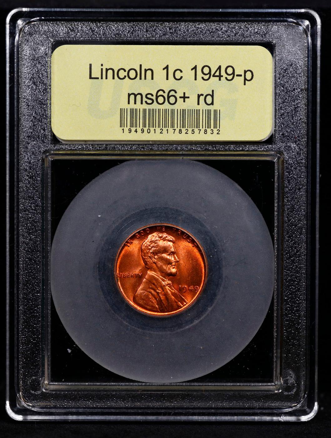 ***Auction Highlight*** 1949-p Lincoln Cent 1c Grades GEM++ RD (fc)