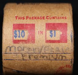 *Uncovered Hoard* - Covered End Roll - Marked "Morgan/Peace Premium" - Weight shows x10 Coins (FC)