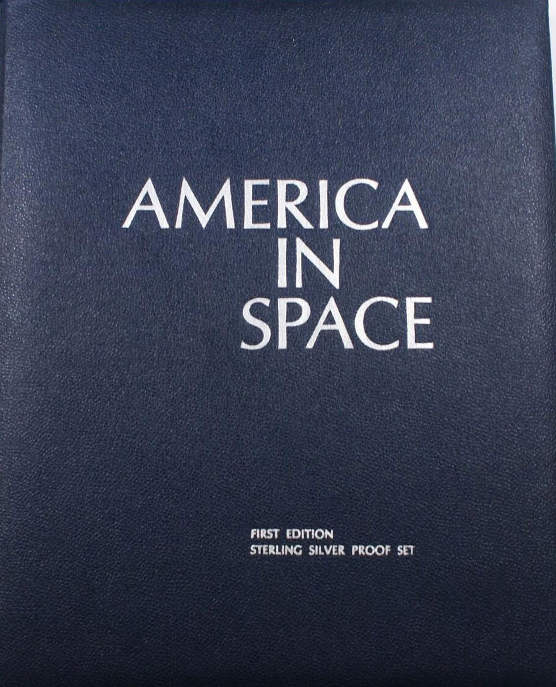 1970 Franklin Mint America In Space Collectors Book - No Coins