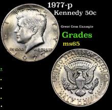 1977-p Kennedy Half Dollar 50c Grades GEM Unc