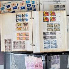 Lot of hundreds of dollars in uncancelled U.S. postage stamps