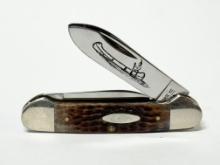 1980 CASE XX JIGGED BONE CANOE KNIFE