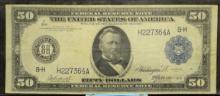 1914 $50 FRN St. Louis Burke Macadoo