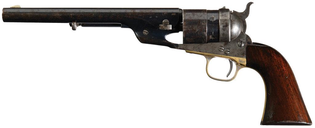 London Cased Colt Model 1860 Army Richards Conversion Revolver