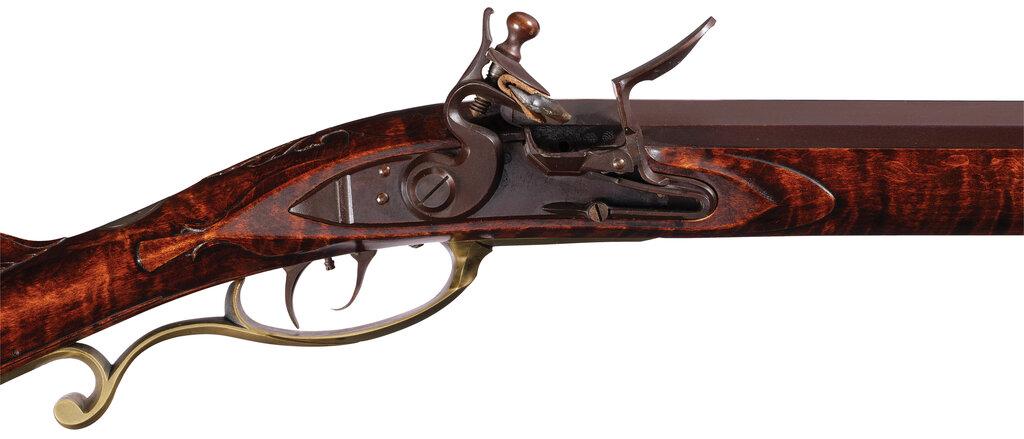 John Bivins Contemporary Flintlock American Long Rifle