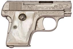 William Gough Shop Engraved Colt Model 1908 Vest Pocket Pistol