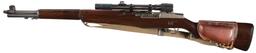 U.S. Springfield M1C Garand Sniper Rifle with Matching M82 Scope