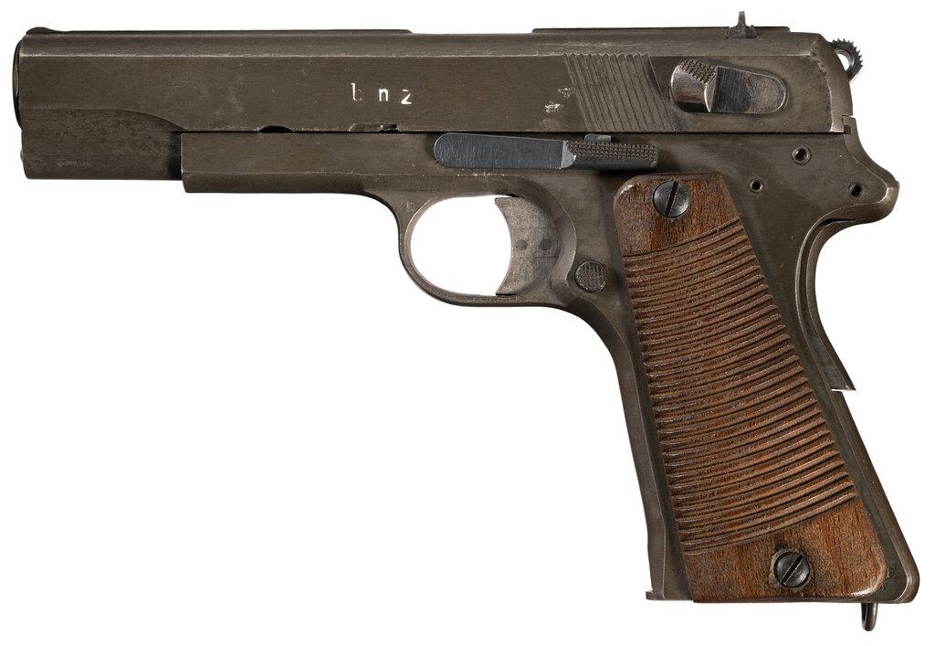 Late War "bnz" Marked Steyr Production VIS-35/P35(p) Pistol