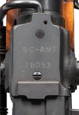 Swiss SIG AMT Semi-Automatic Rifle with Bipod