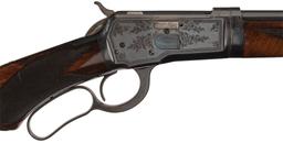 Factory Engraved Inscribed Winchester Model 1892 Rifle