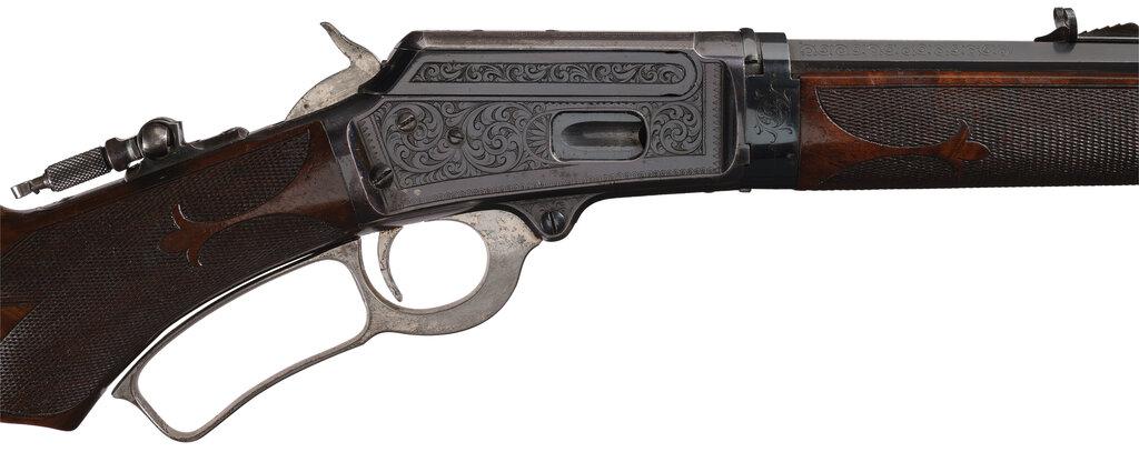 Factory Engraved Marlin Deluxe Model 1894 Takedown Rifle