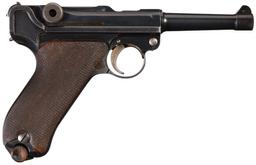 Unit Marked First Issue DWM Model 1908 Military Luger Pistol