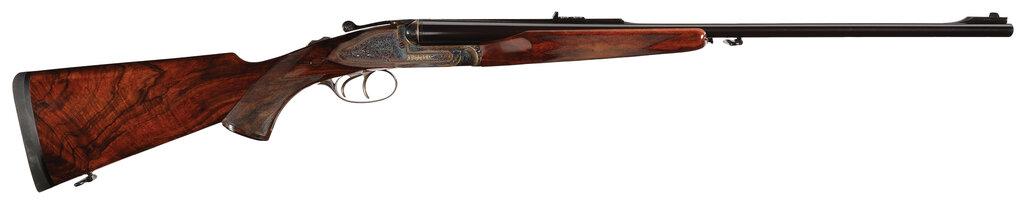 Alison Hunt Engraved J. Rigby & Co Sidelock Dangerous Game Rifle
