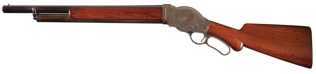 20 Inch Barrel Winchester 10 Gauge Model 1887 "Riot" Shotgun
