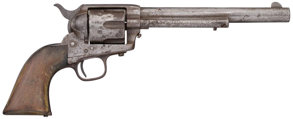 Cavalry Model Colt Single Action Army Revolver with Kopec Letter