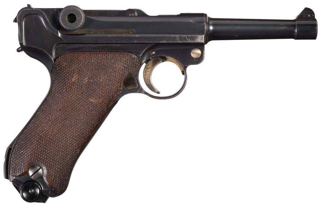 Mauser "1940" Dated "Mauser Banner" Marked Luger Pistol