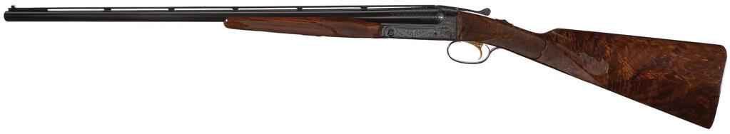 Engraved Winchester 28 Gauge Model 21 Double Barrel Shotgun
