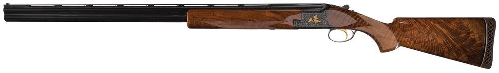 Belgian Browning Presentation Grade Superposed Shotgun with Case