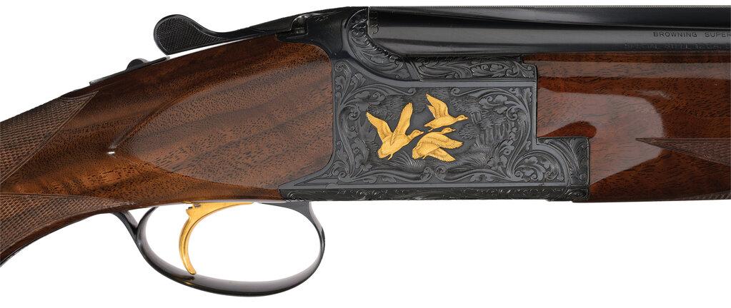 Belgian Browning Presentation Grade Superposed Shotgun with Case