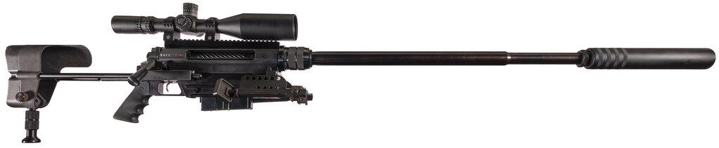 EDM Arms Model 96 Rifle with Class III/NFA Silencer and Case