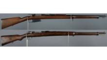 Two Military Pattern Bolt Action Rifles