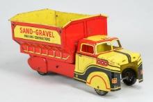 Marx Hi Lift  Sand & Gravel Contractors Truck, 1950's