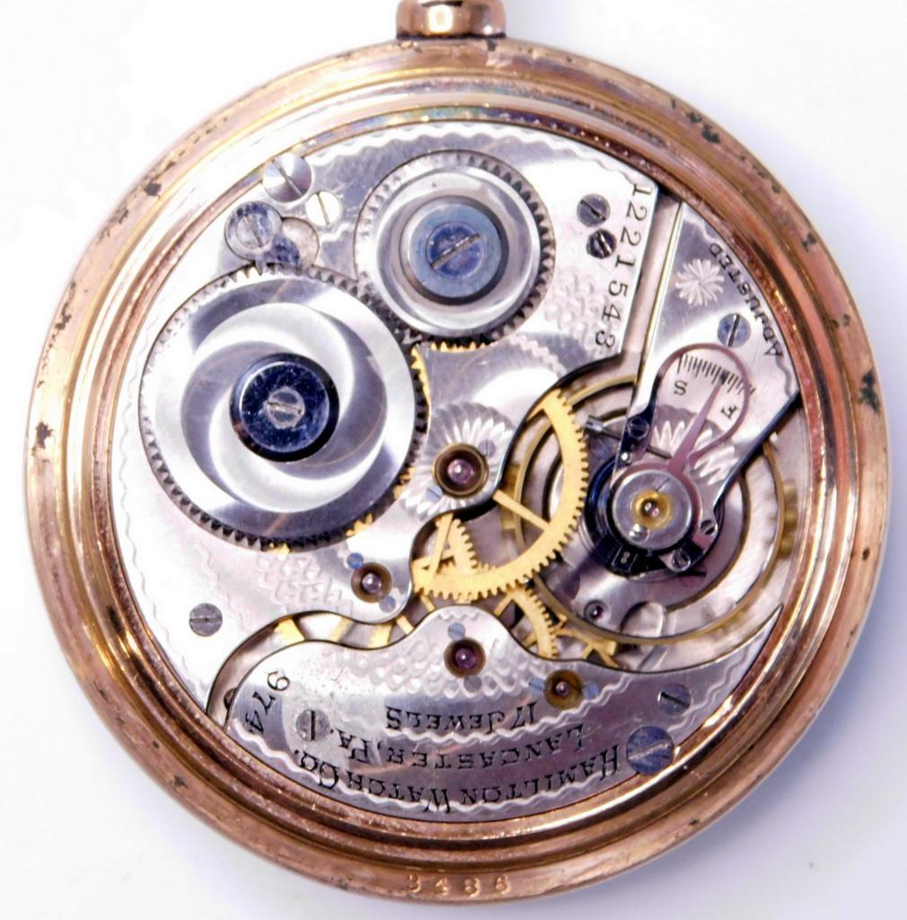 Hamilton Watch Co. Pocket Watch, Model 974