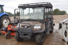 KUBOTA RTV1140 CPX QUAD SIDE BY SIDE NO TITLE