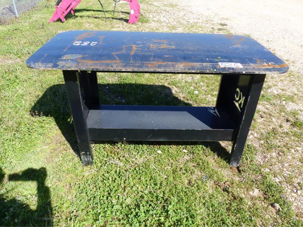 29"X57" HEAVY DUTY METAL SHOP TABLE