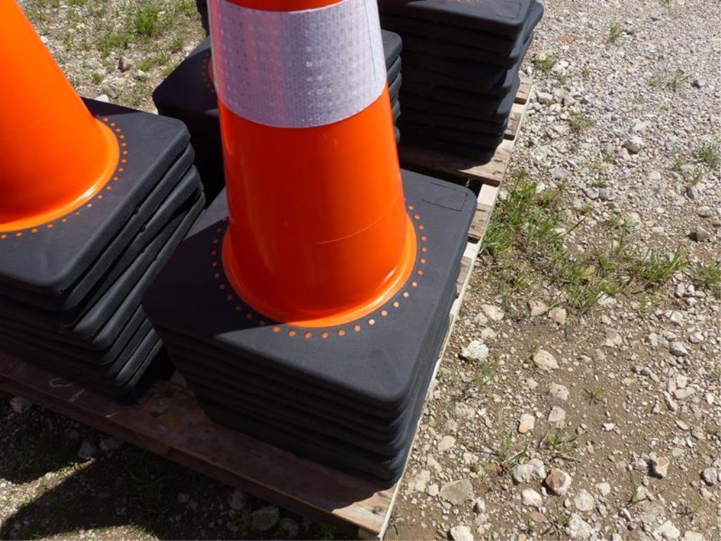 50 SAFETY HIGHWAY CONES