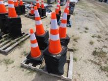 Pallet of 50 safety cones