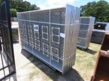 200' Portable construction fencing , 10' x 6' panels