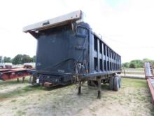 BORC T/A trailer, 28', steel s/n::sn 1R9D2720VP313005