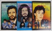 Personality Comics Lot (3): Led Zeppelin, The Beatles (1992)